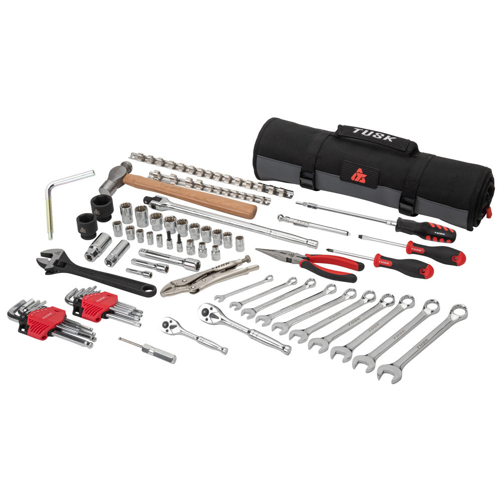 Tusk UTV Tool Roll Kit with Belt Removal Tools Polaris Sportsman ACE 325 2014–2017