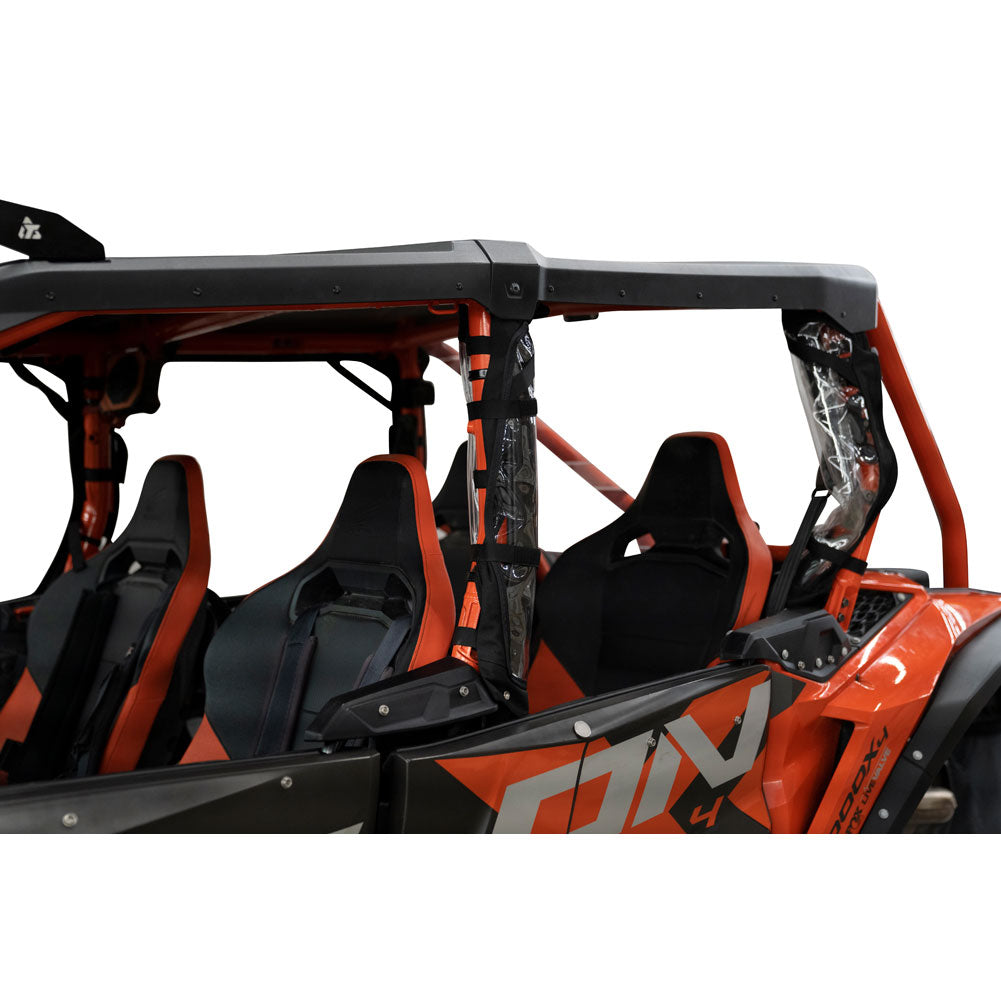 Tusk Zipperless Upper Door Kit Honda Talon 1000R-4 Fox Live Valve 2020–2024 - Adventure Parts