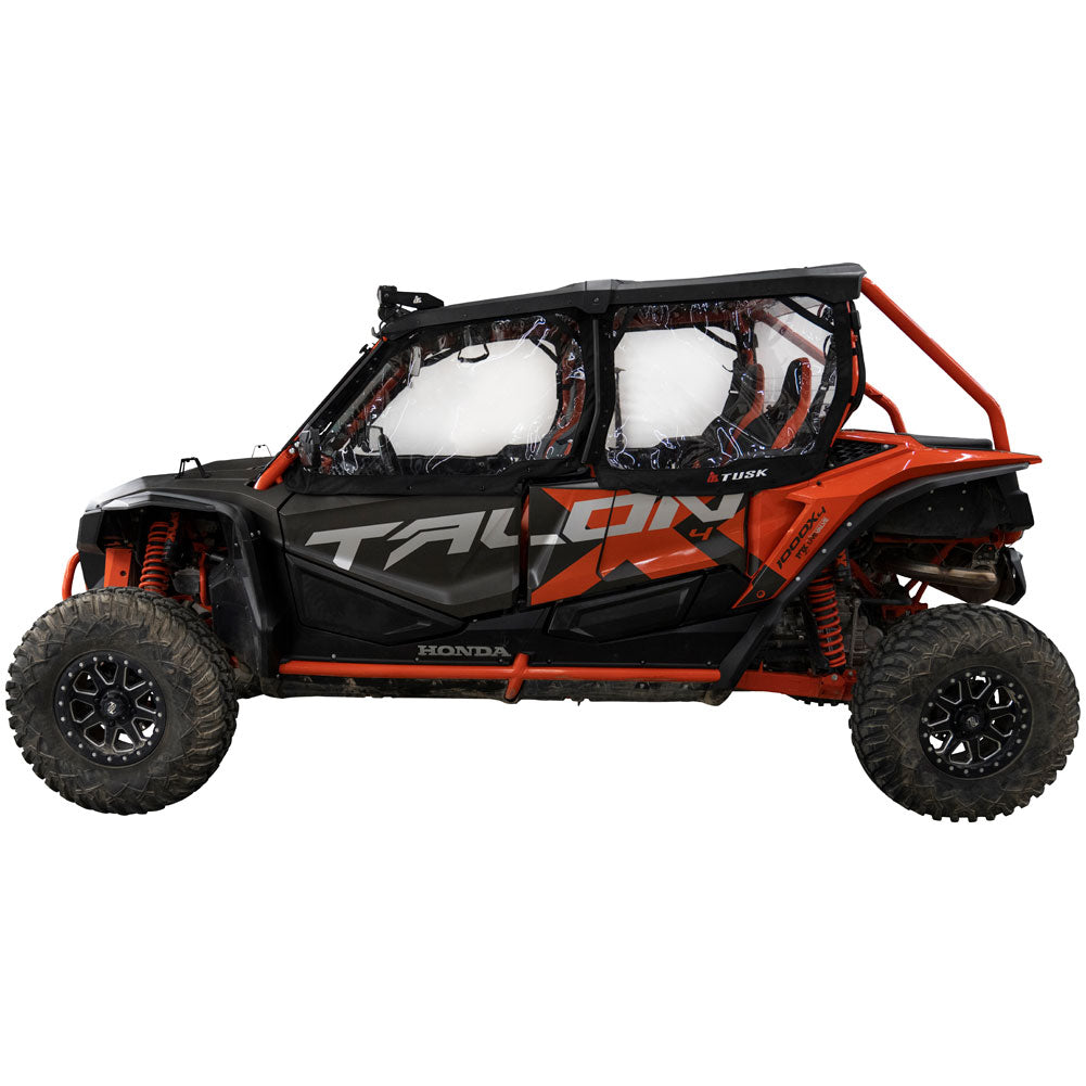 Tusk Zipperless Upper Door Kit Honda Talon 1000R-4 Fox Live Valve 2020–2024 - Adventure Parts