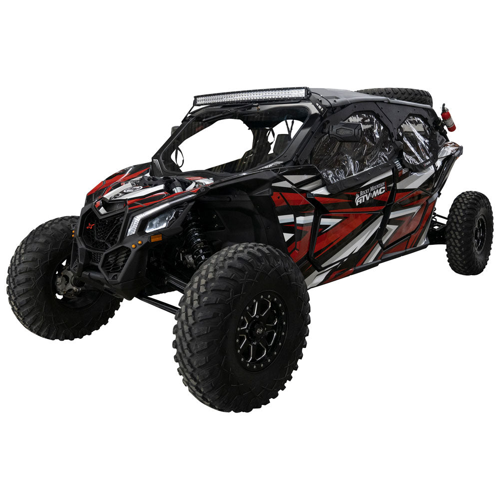 Tusk Replacement Zipperless Upper Door Skins Can-Am Maverick X3 Max DS Turbo 64 Inch 2017–2024 - Adventure Parts