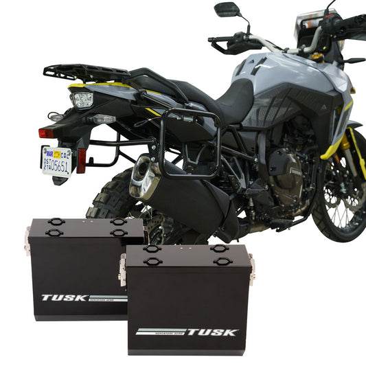 Tusk Aluminum Panniers w/ Pannier Racks CFMOTO IBEX 800 E 2025, S/T 2023-2024 - Adventure Parts