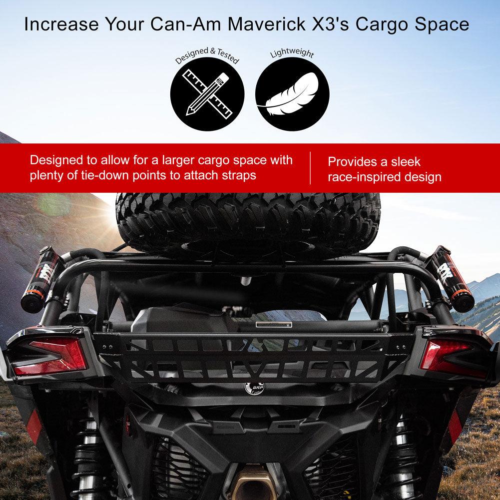 Tusk Cargo Barricade Can-Am Maverick X3 900 HO 64 Inch 2017-2025
