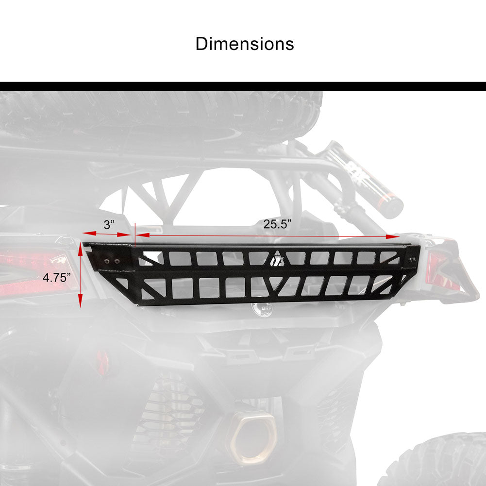 Tusk Cargo Barricade Can-Am Maverick X3 900 HO 64 Inch 2017-2025