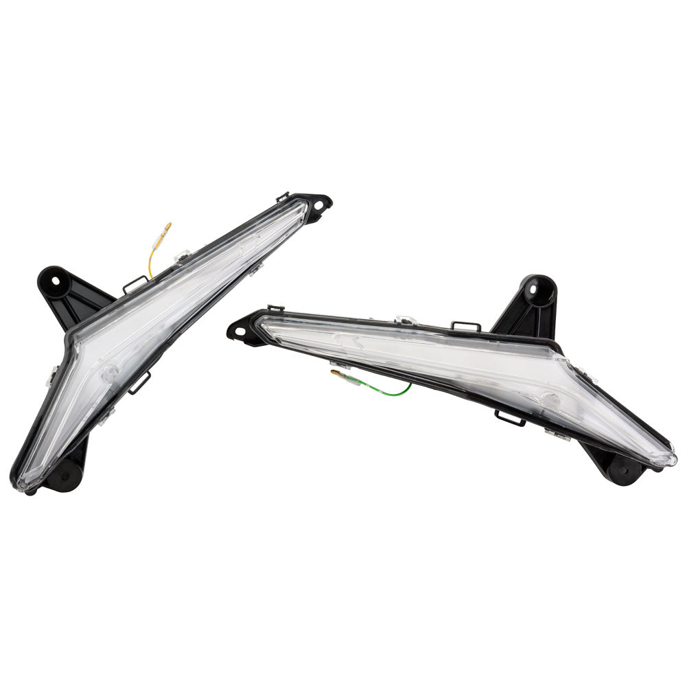 Tusk LED Front Accent Lights with Turn Signals Can-Am Maverick R 2024–2025 - Adventure Parts