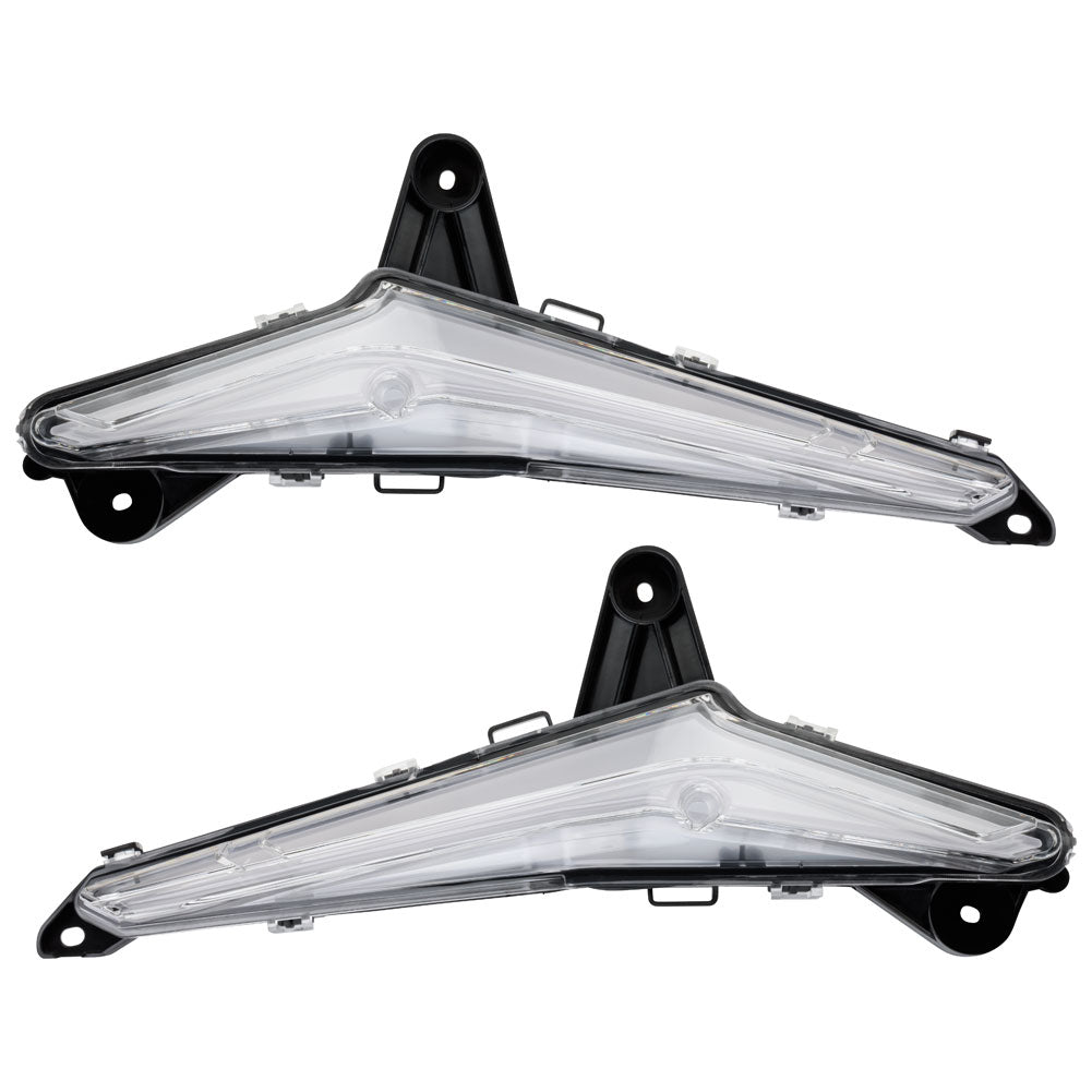 Tusk LED Front Accent Lights with Turn Signals Can-Am Maverick R 2024–2025 - Adventure Parts