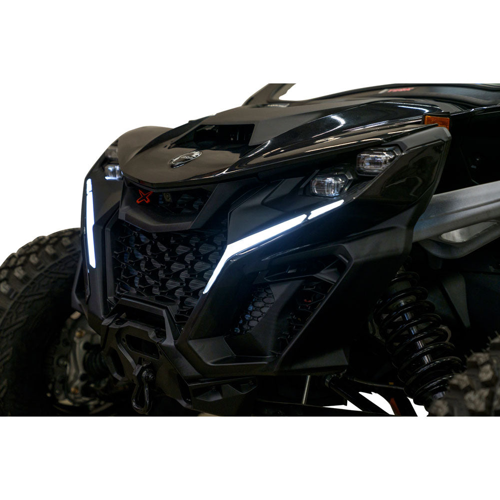 Tusk LED Front Accent Lights with Turn Signals Can-Am Maverick R 2024–2025 - Adventure Parts