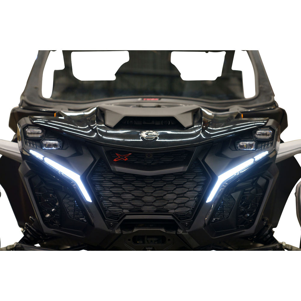 Tusk LED Front Accent Lights with Turn Signals Can-Am Maverick R 2024–2025 - Adventure Parts
