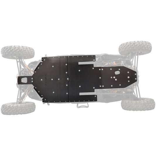 Tusk Quiet-Glide Skid Plate 3/8" Polaris RZR XP 4 1000 Premium 2024–2025 - Adventure Parts