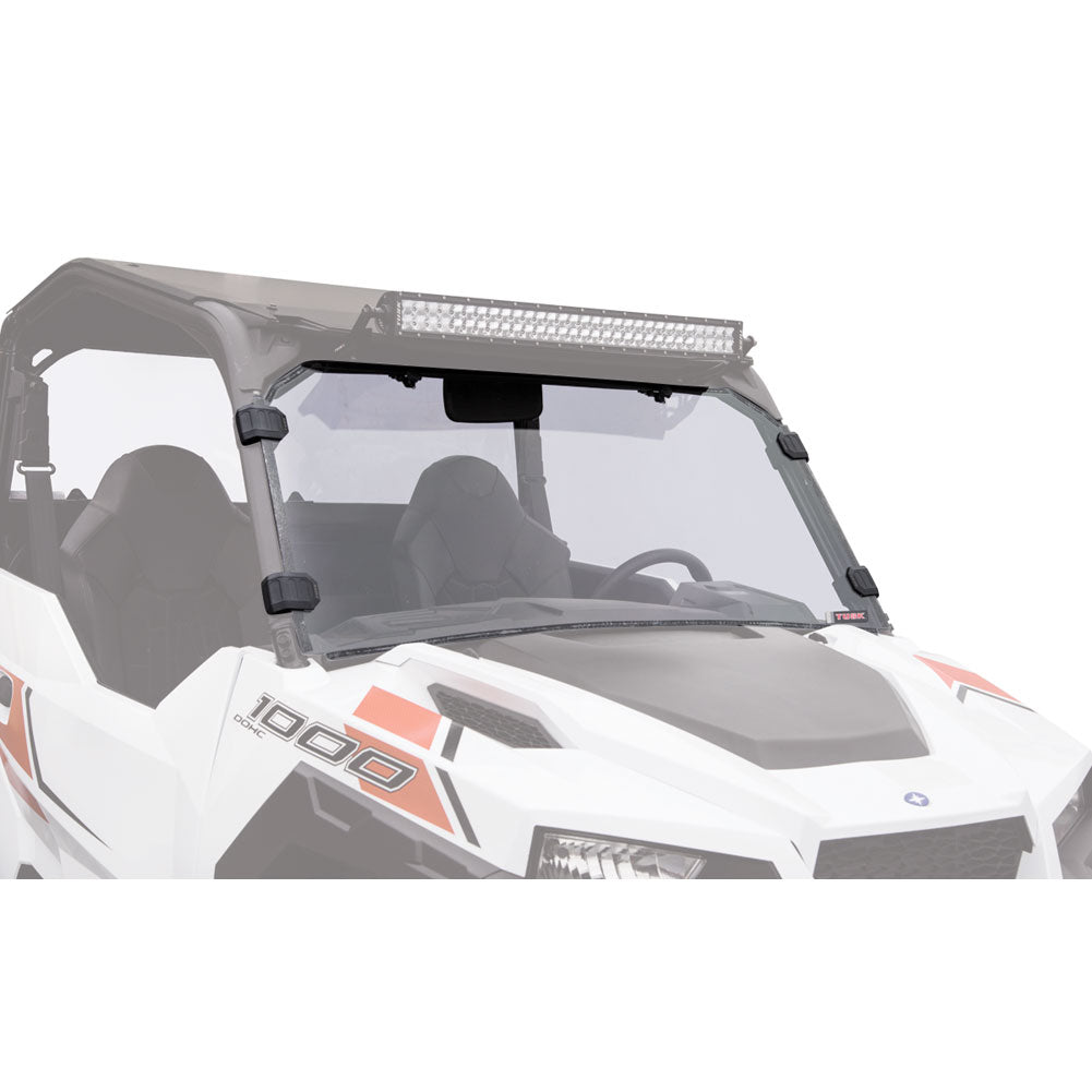 Tusk Removable Full Windshield Polaris GENERAL 1000 Deluxe EPS 2016-2025 - Adventure Parts