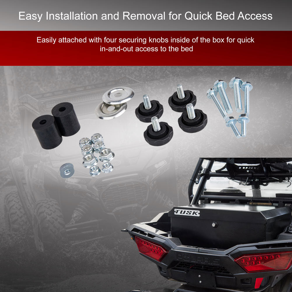 Tusk UTV Cargo Box Polaris RZR XP 1000 2014–2023 - Adventure Parts
