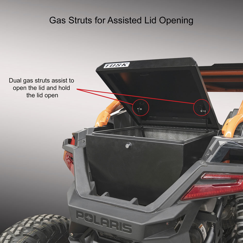 Tusk UTV Cargo Box Polaris RZR Pro R 4 Factory Armored Edition 2022-2025 - Adventure Parts