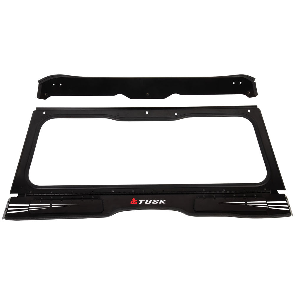 Tusk UTV Folding Glass Windshield with Windshield Wiper Yamaha Wolverine RMAX2 1000 2021-2025 - Adventure Parts