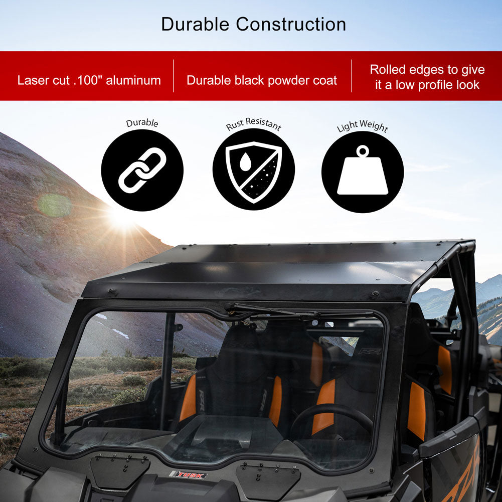 Tusk UTV Profile Aluminum Roof Polaris RZR XP 4 1000 2024–2025 - Adventure Parts