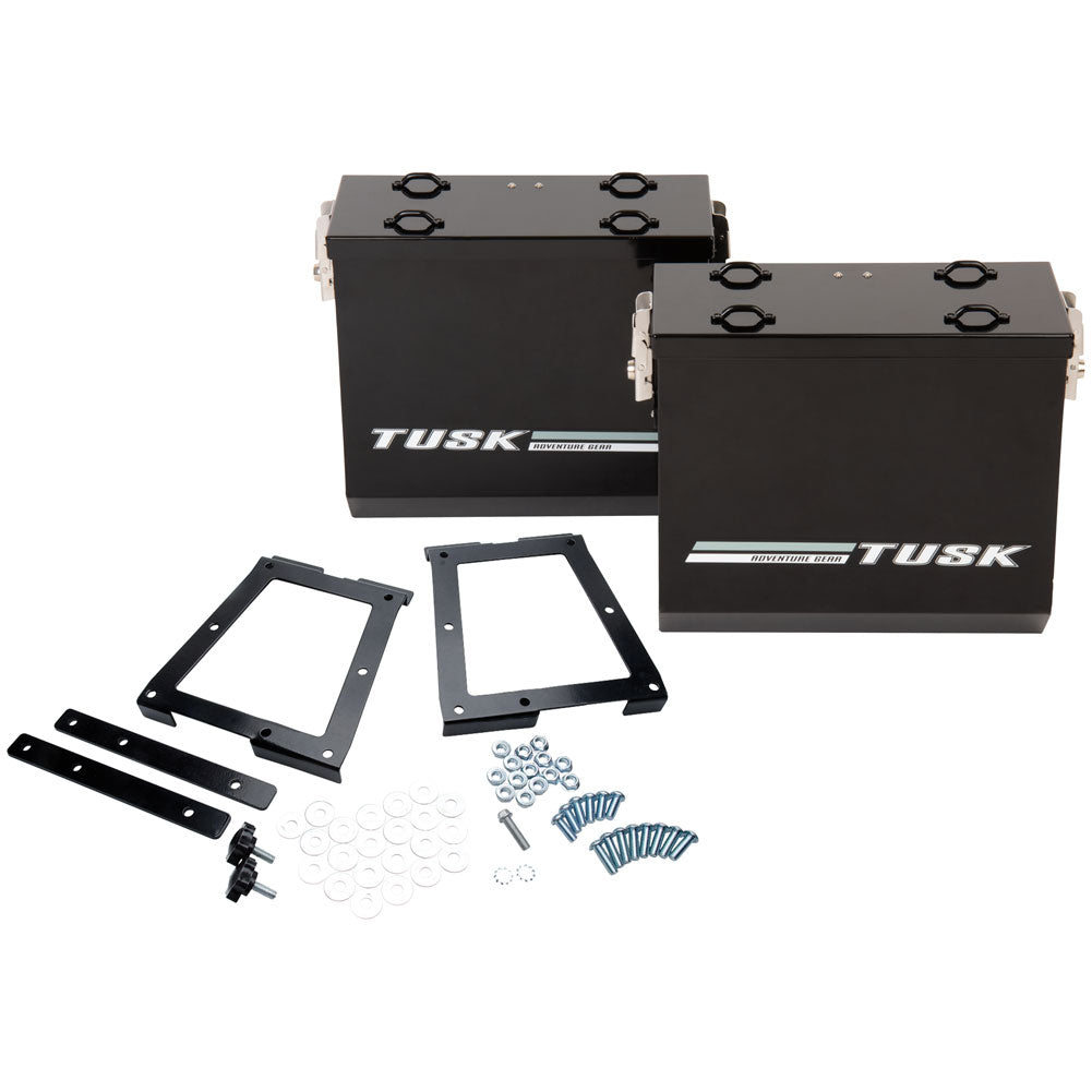 Tusk Aluminum V2 Motorcycle Panniers