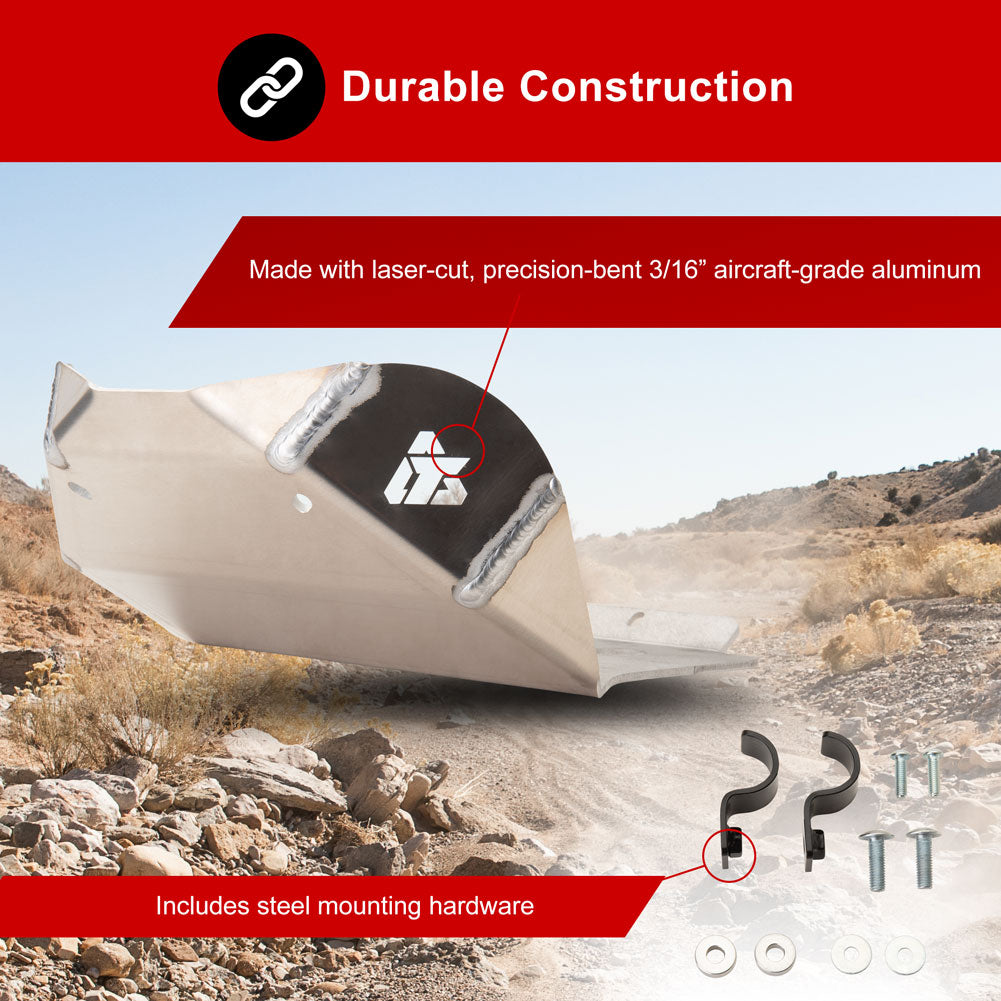 Tusk Aluminum Skid Plate Kawasaki KLX250S 2006–2026