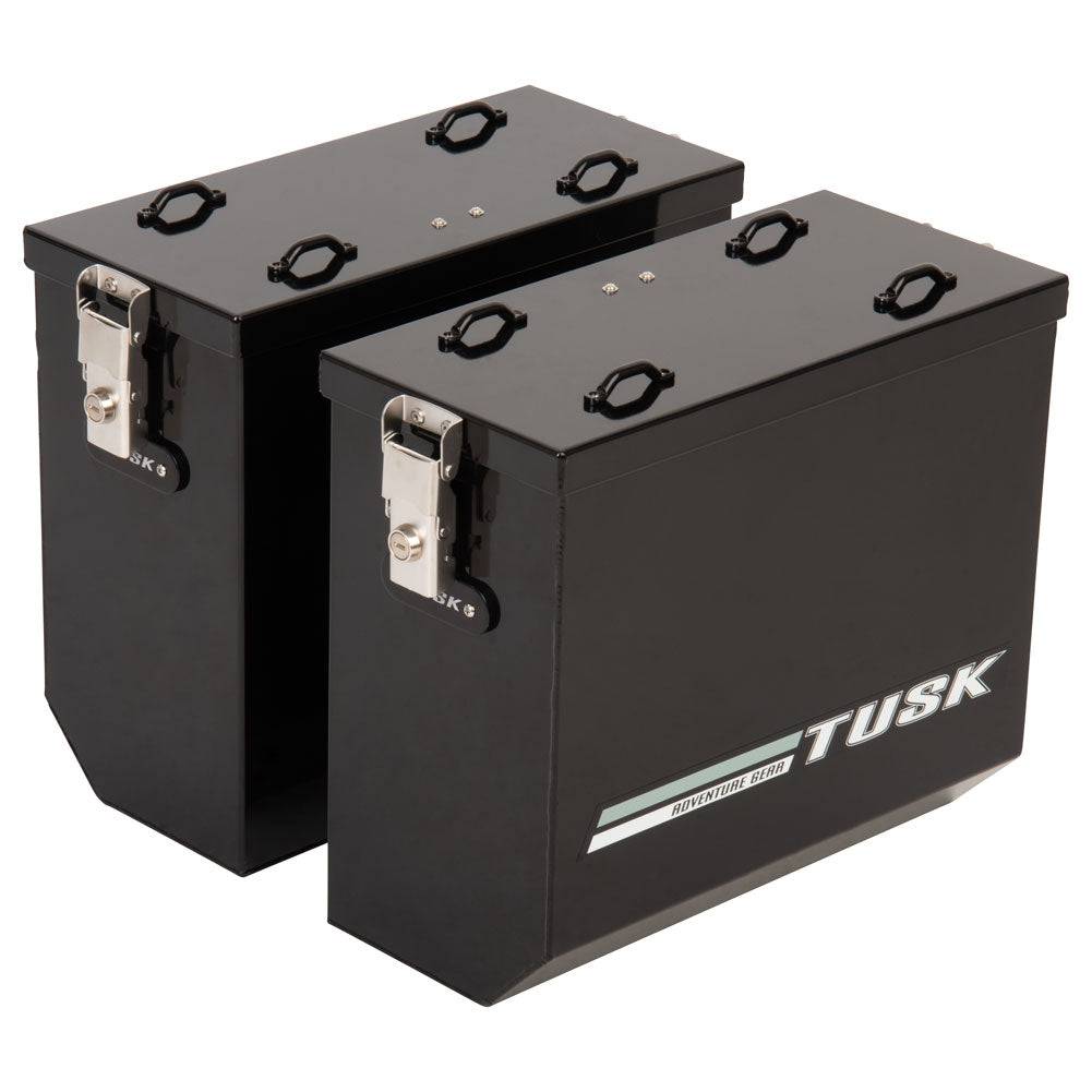 Tusk Aluminum V2 Motorcycle Panniers - Adventure Parts