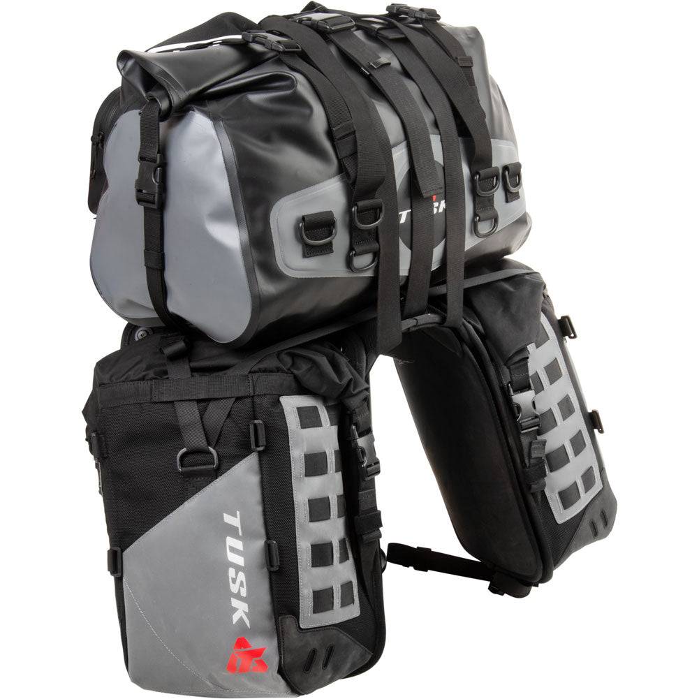 Tusk Highland X2 Rackless Motorcycle Luggage System - Adventure Parts