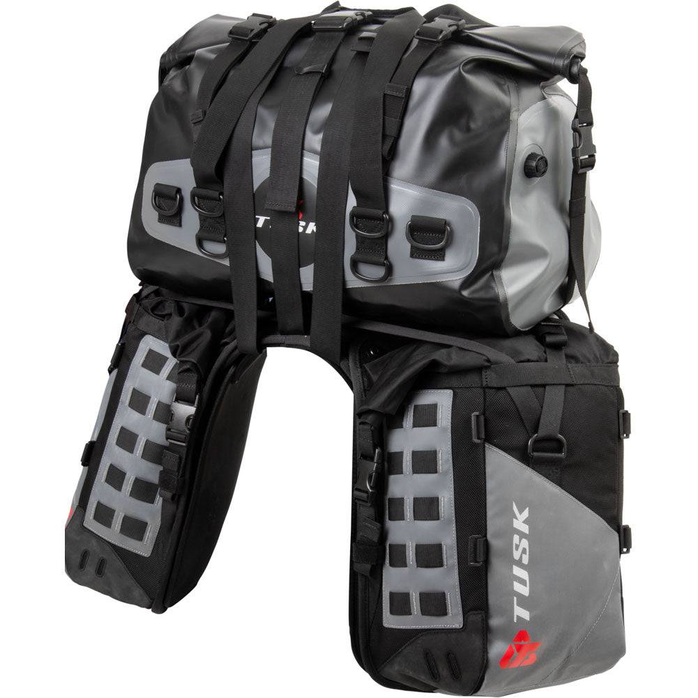 Tusk Highland X2 Rackless Motorcycle Luggage System - Adventure Parts