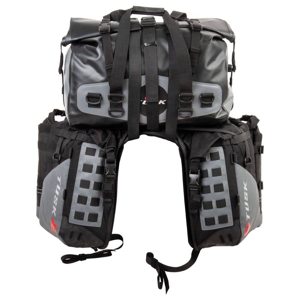 Tusk Highland X2 Rackless Motorcycle Luggage System - Adventure Parts