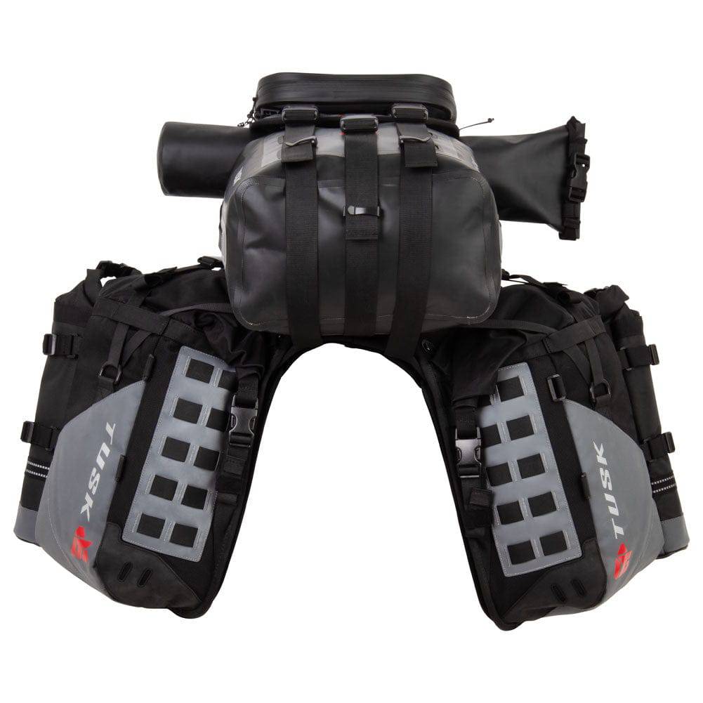 Tusk Highland X2 Rackless Motorcycle Luggage System - Adventure Parts