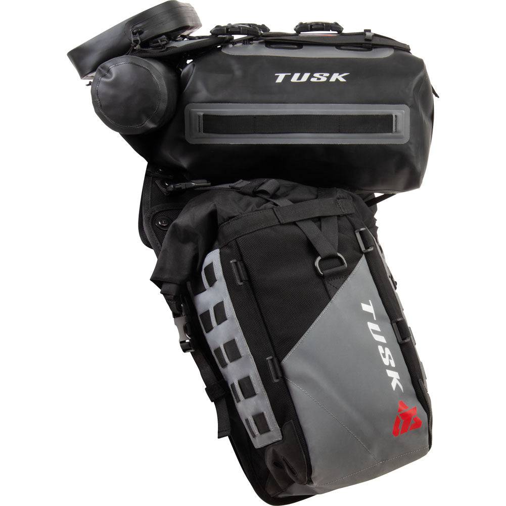 Tusk Highland X2 Rackless Motorcycle Luggage System - Adventure Parts
