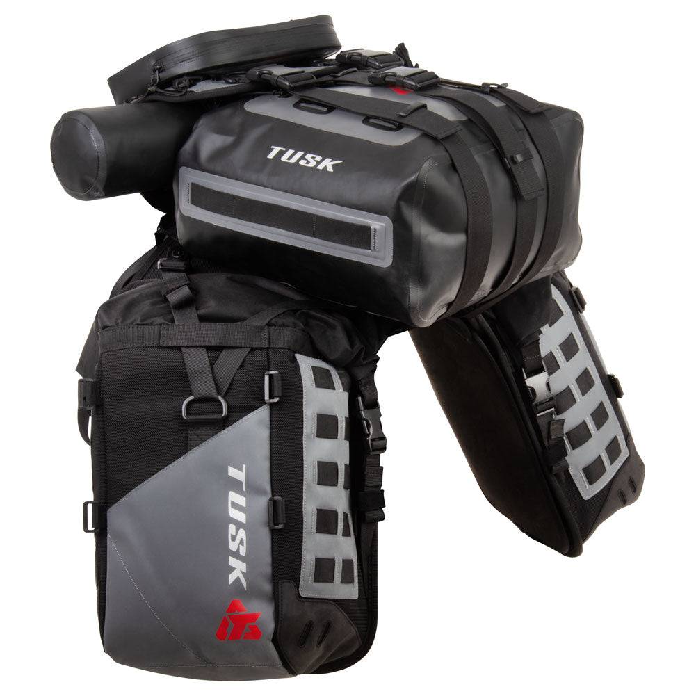 Tusk Highland X2 Rackless Motorcycle Luggage System - Adventure Parts