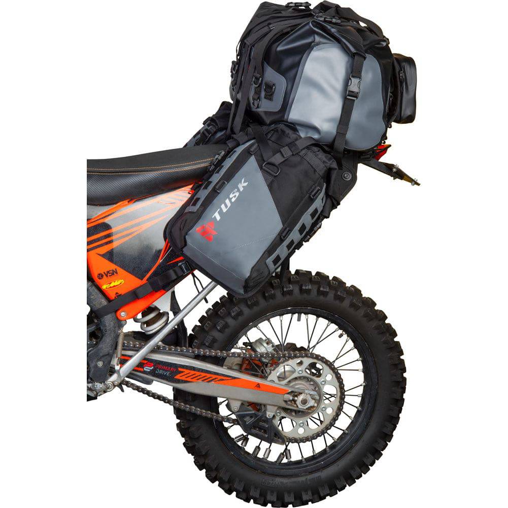 Tusk Highland X2 Rackless Motorcycle Luggage System - Adventure Parts