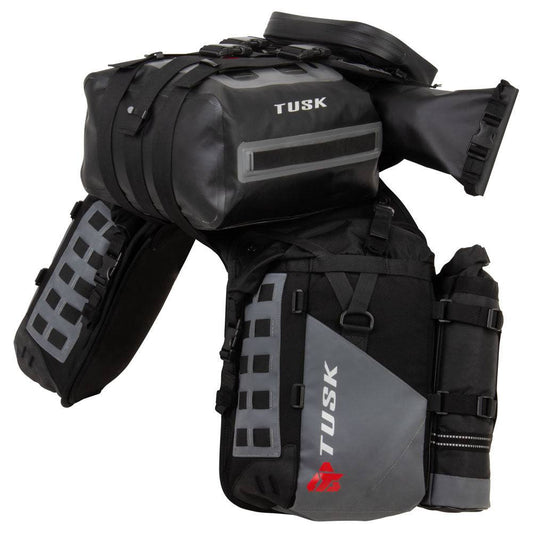 Tusk Highland X2 Rackless Motorcycle Luggage System - Adventure Parts