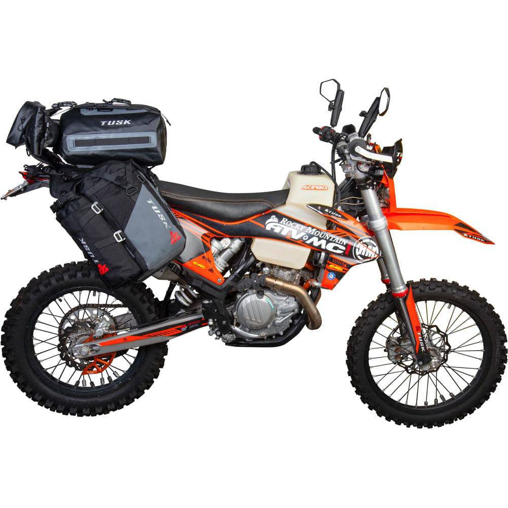 Tusk Highland X2 Rackless Motorcycle Luggage System - Adventure Parts