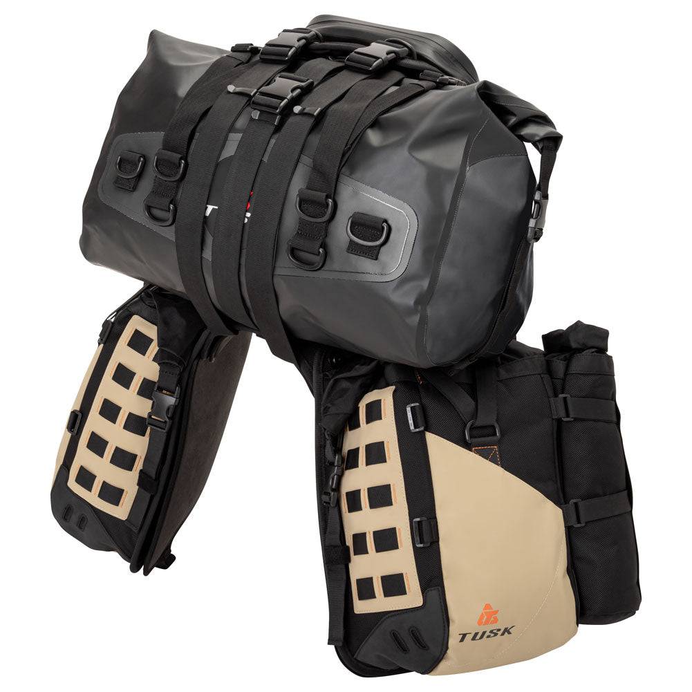 Tusk Highland X2 Rackless Motorcycle Luggage System - Adventure Parts