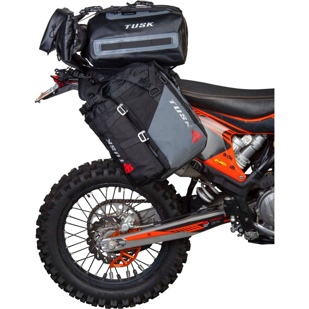 Tusk Highland X2 Rackless Motorcycle Luggage System - Adventure Parts