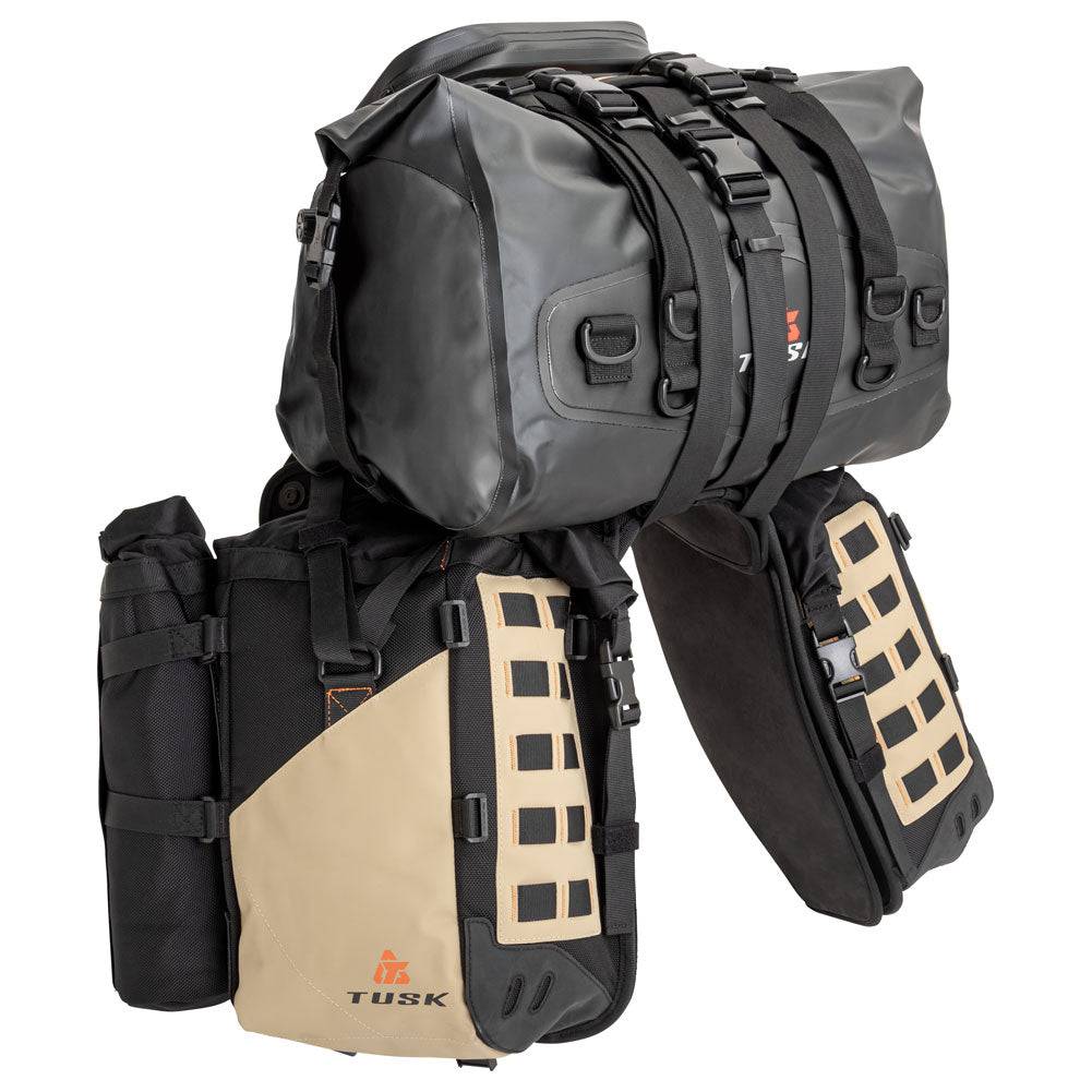 Tusk Highland X2 Rackless Motorcycle Luggage System - Adventure Parts