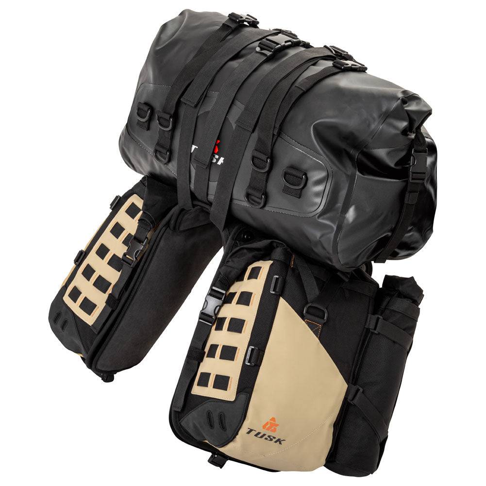 Tusk Highland X2 Rackless Motorcycle Luggage System - Adventure Parts