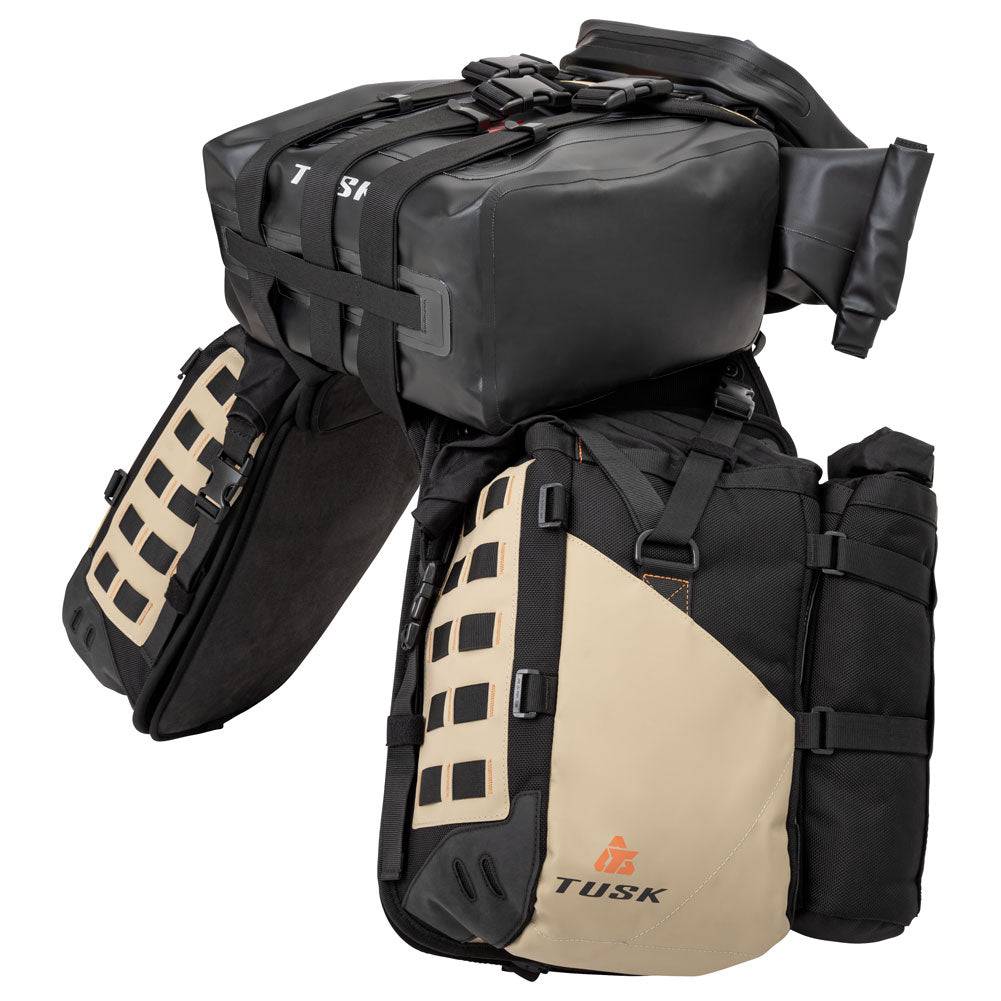 Tusk Highland X2 Rackless Motorcycle Luggage System - Adventure Parts