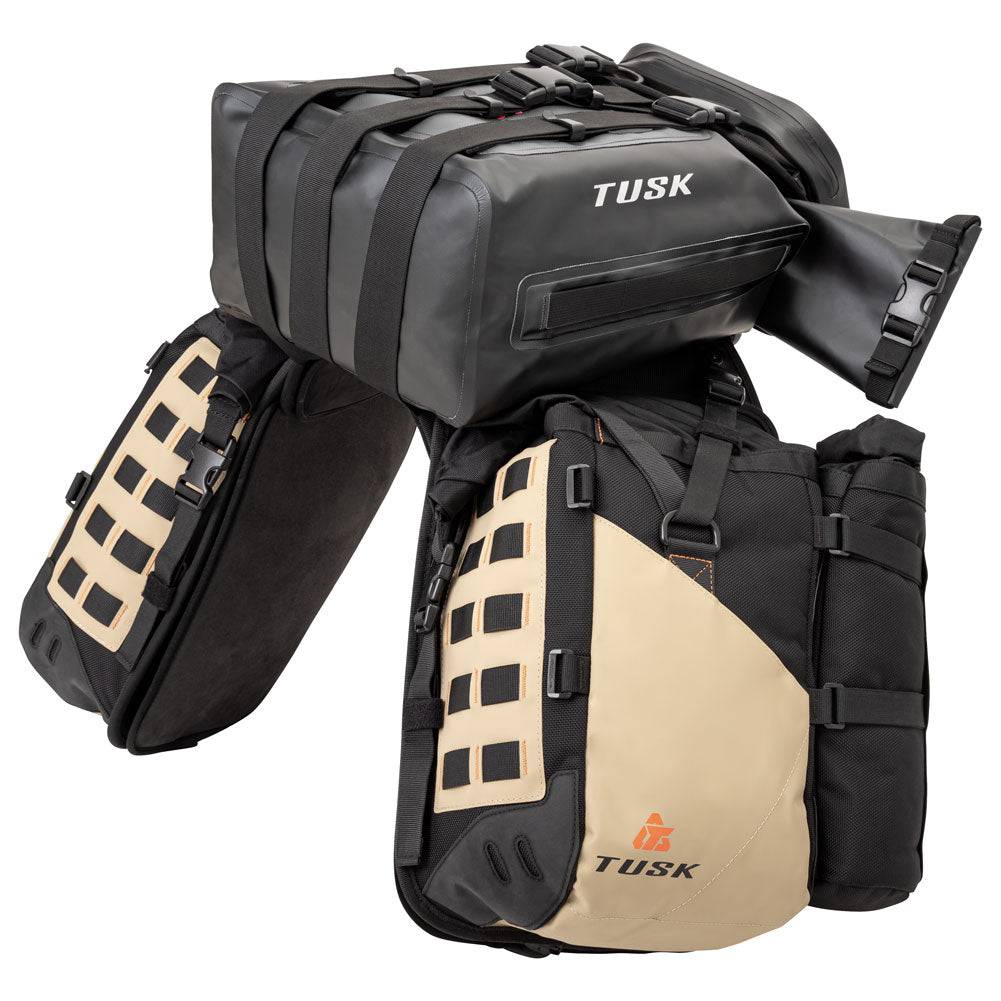 Tusk Highland X2 Rackless Motorcycle Luggage System - Adventure Parts