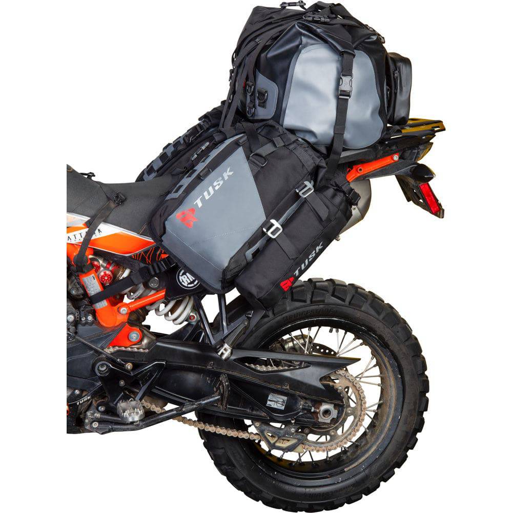 Tusk Highland X2 Rackless Motorcycle Luggage System - Adventure Parts