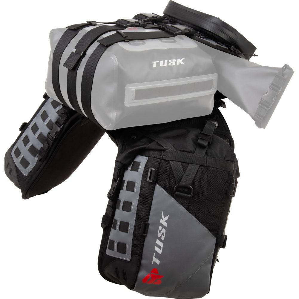 Tusk Highland X2 Rackless Motorcycle Luggage System - Adventure Parts