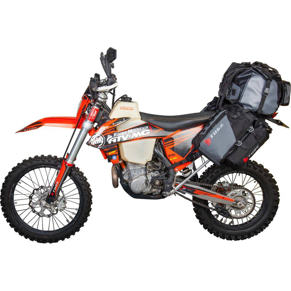 Tusk Highland X2 Rackless Motorcycle Luggage System - Adventure Parts