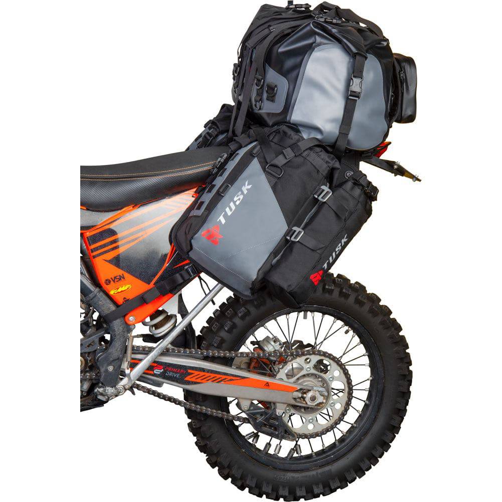 Tusk Highland X2 Rackless Motorcycle Luggage System - Adventure Parts