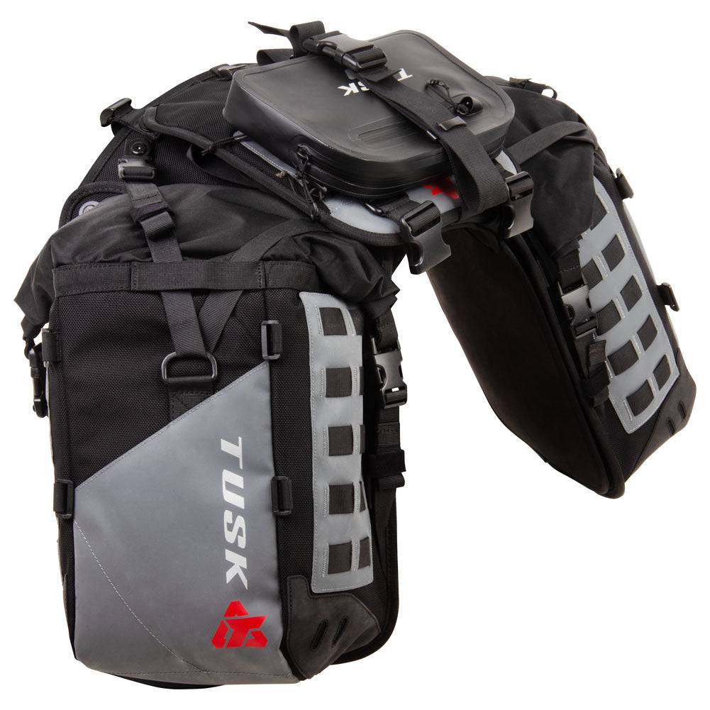 Tusk Highland X2 Rackless Motorcycle Luggage System - Adventure Parts