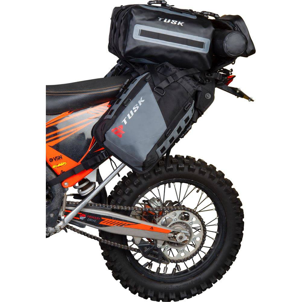 Tusk Highland X2 Rackless Motorcycle Luggage System - Adventure Parts