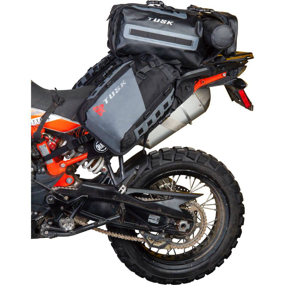 Tusk Highland X2 Rackless Motorcycle Luggage System - Adventure Parts