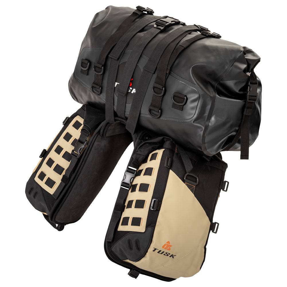 Tusk Highland X2 Rackless Motorcycle Luggage System - Adventure Parts