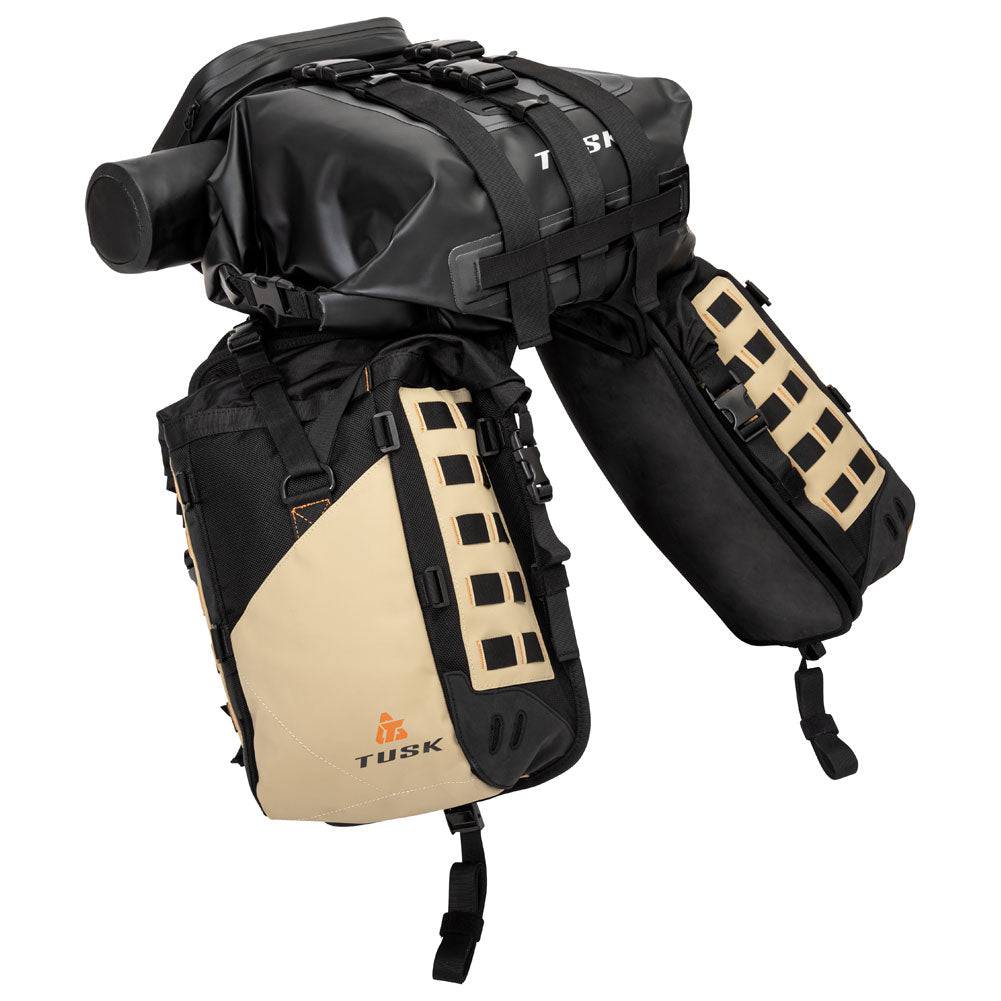 Tusk Highland X2 Rackless Motorcycle Luggage System - Adventure Parts