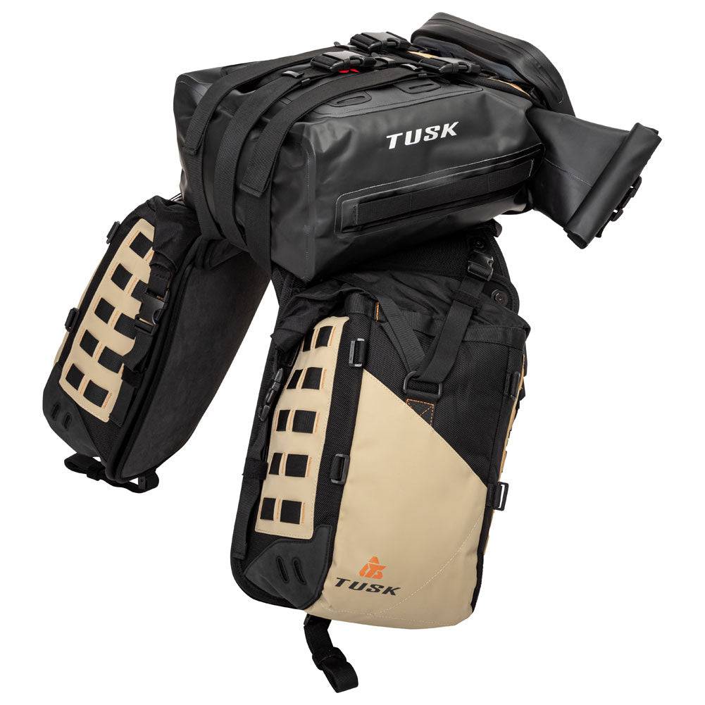 Tusk Highland X2 Rackless Motorcycle Luggage System - Adventure Parts