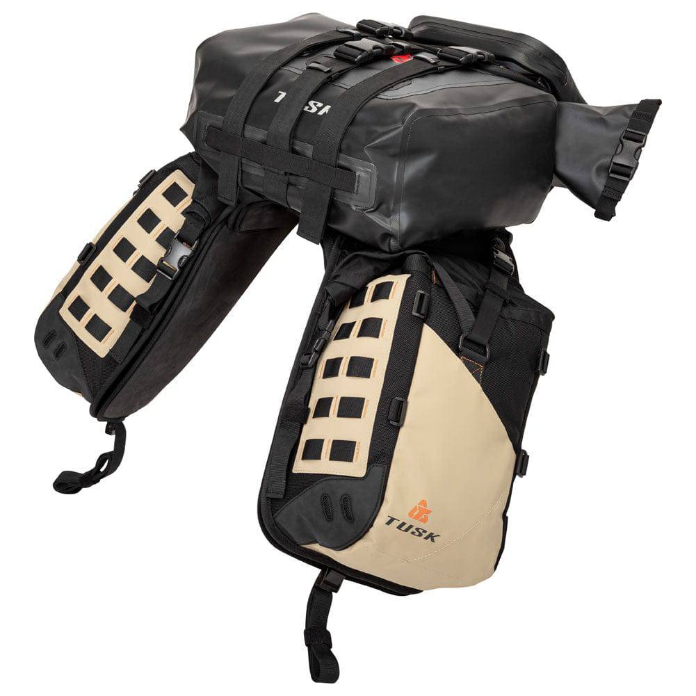 Tusk Highland X2 Rackless Motorcycle Luggage System - Adventure Parts