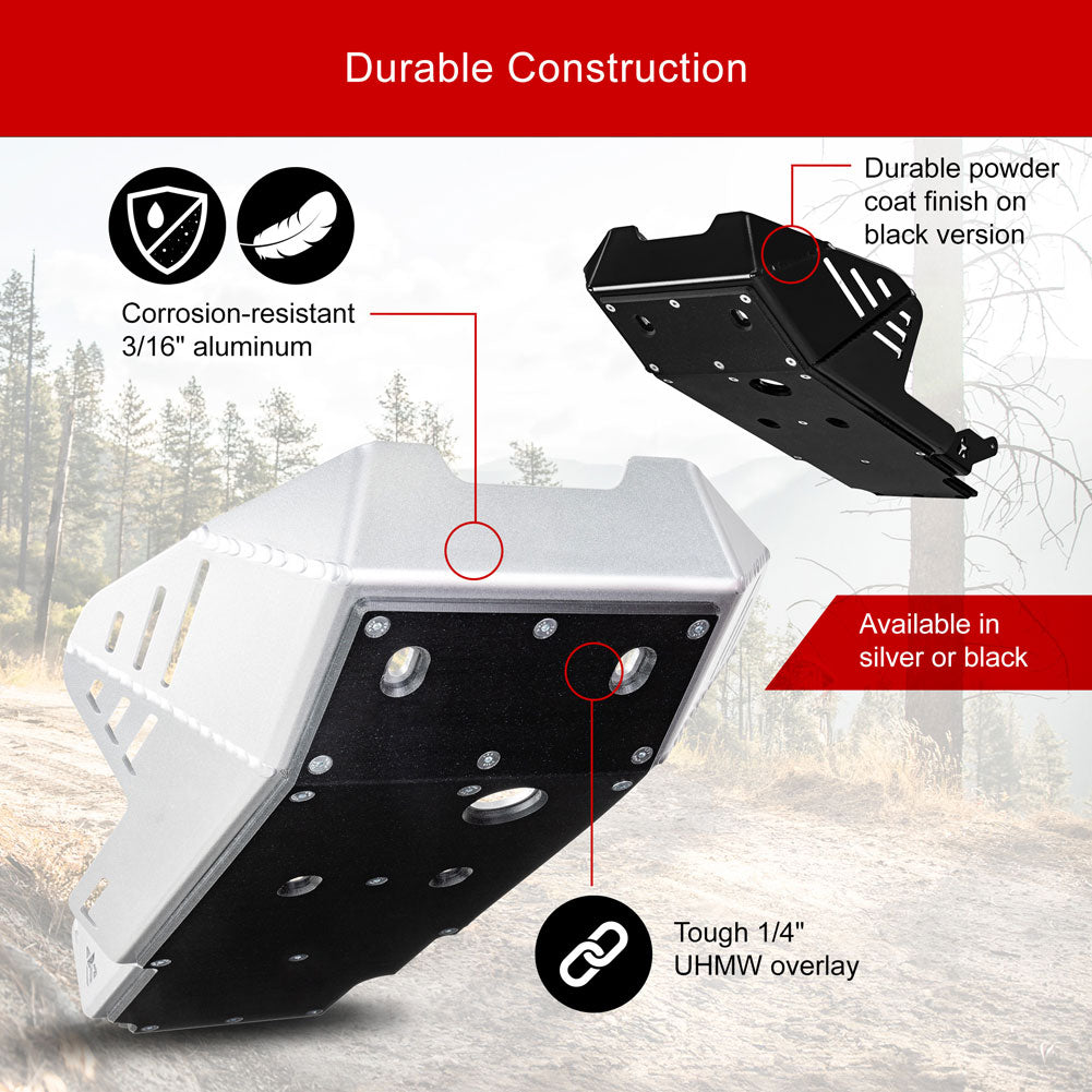 Tusk Quiet Glide Adventure Skid Plate BMW R1250GS 2019–2024 - Adventure Parts