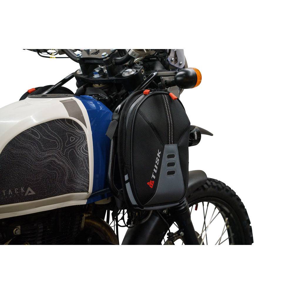 Tusk Sidekick Motorcycle Tank Saddle Bag Kit Royal Enfield Himalayan