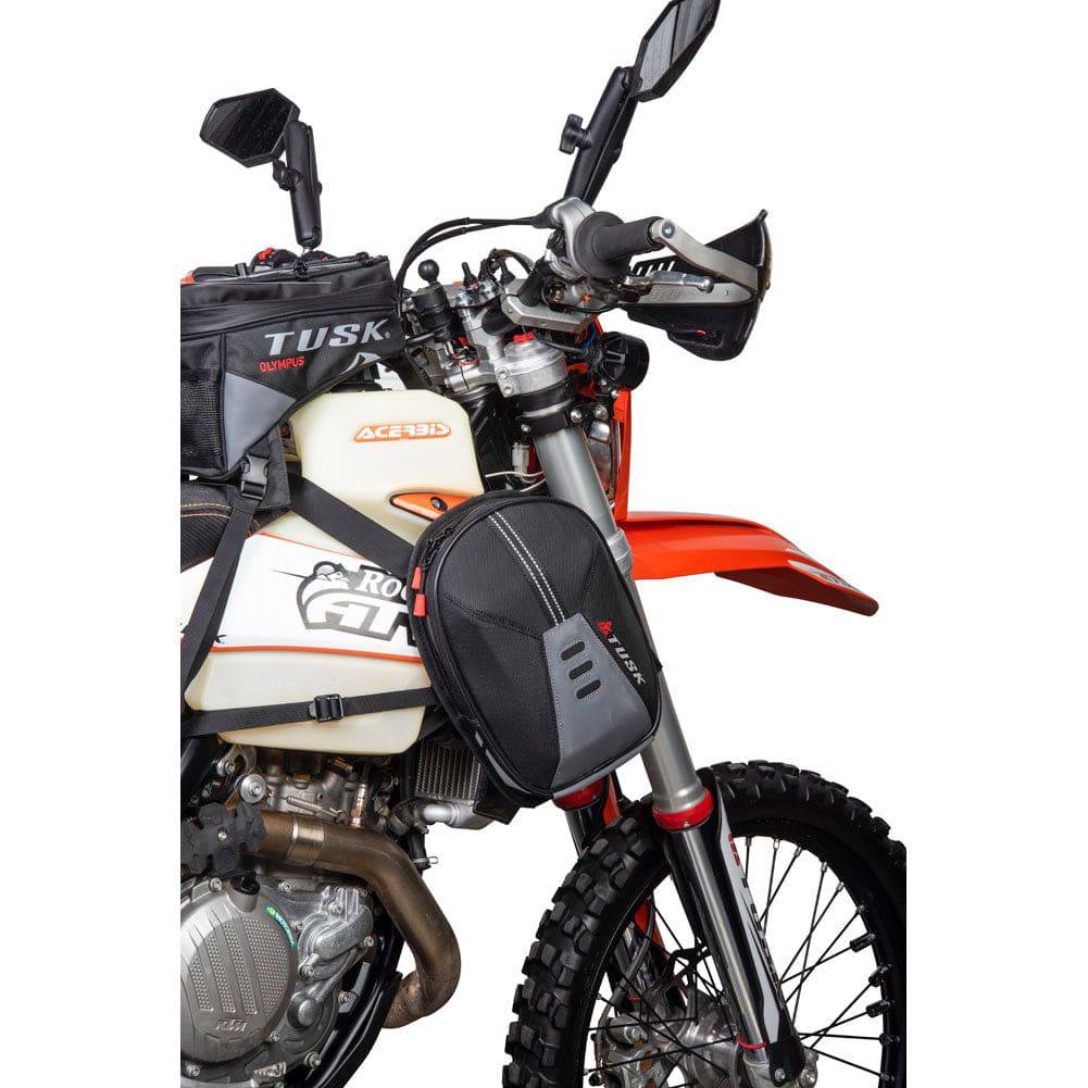 Tusk Sidekick Motorcycle Tank Saddle Bags - Adventure Parts