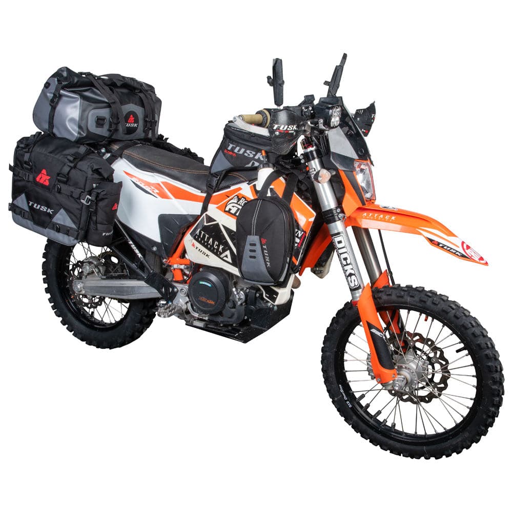 Tusk Sidekick Motorcycle Tank Saddle Bags - Adventure Parts